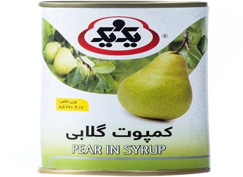 خرید و فروش کمپوت گلابی ارگانیک با شرایط فوق العاده